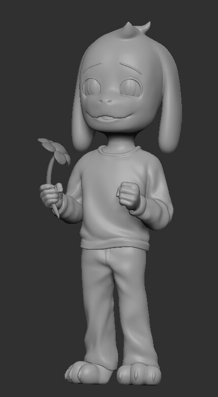 ArtStation - Undertale Characters 3D Printable Models