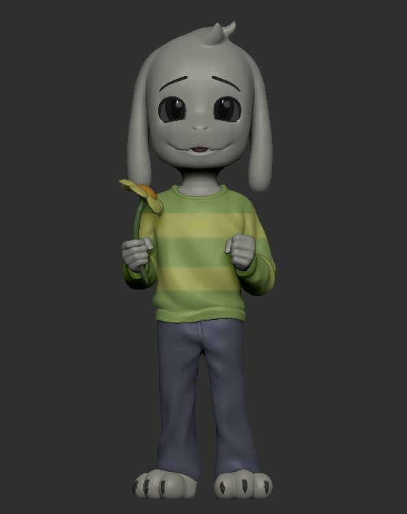 ArtStation - Undertale Characters 3D Printable Models