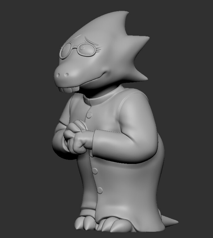 ArtStation - Undertale Characters 3D Printable Models