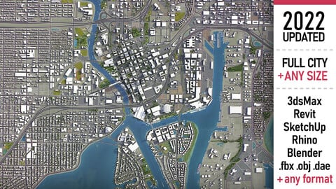Tampa - 3D city model