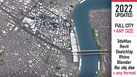 New Orleans - 3D city model