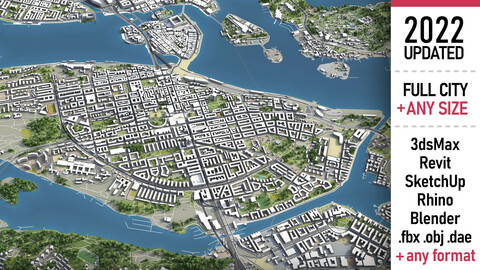 Stockholm - 3D city model