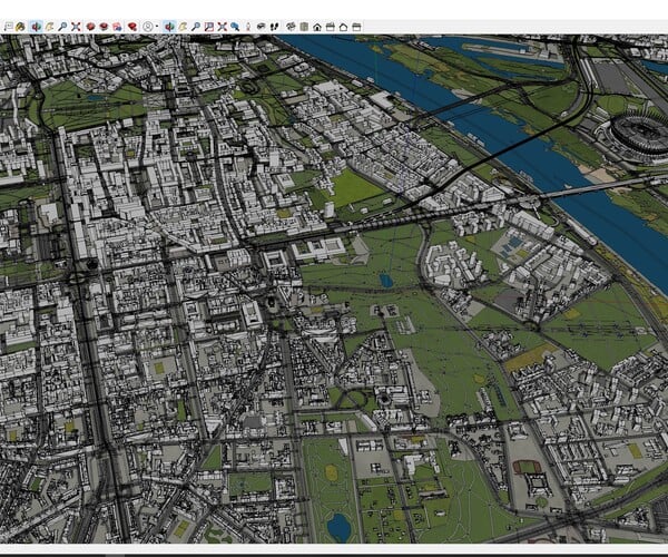 ArtStation - Warsaw - 3D city model | Resources