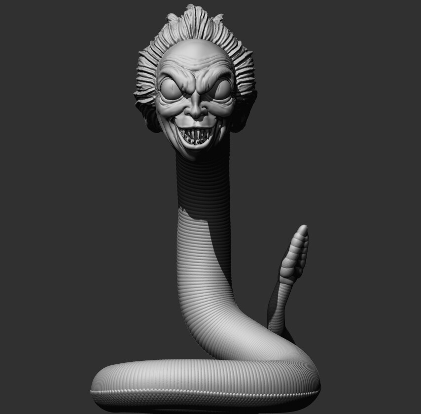 Snake Heads - 3D Printable - Buy Royalty Free 3D model by Bugawuga