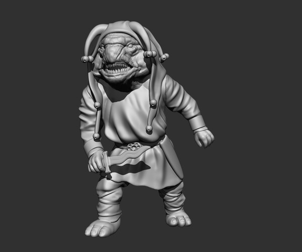 ArtStation CAT´S EYE TROLL printable 3D figure Resources