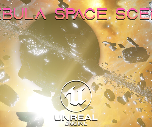 ArtStation - Nebula Space Scene For Unreal Engine 5 | Game Assets