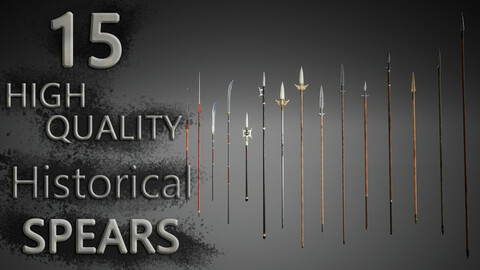 15 HIGH QUALITY Historical SPEARS