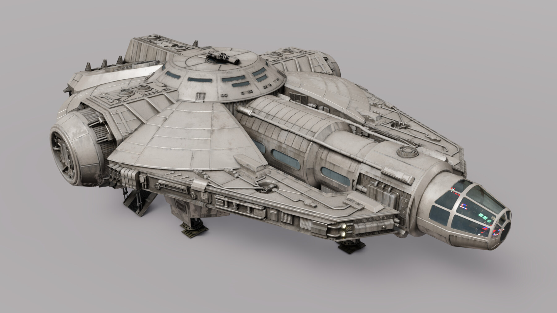 ArtStation - Customized YT-2000 - Star Wars | Game Assets