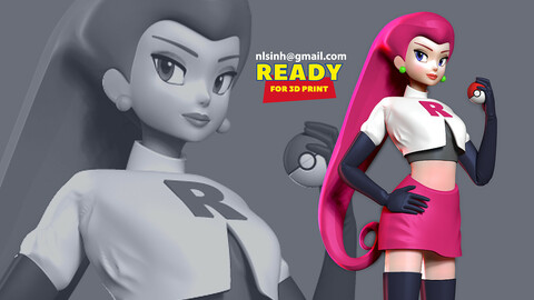 Jessie - Pokemon Fanart