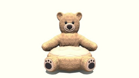 Cute Bear Armchair/Sofa ( LP ) ( Stylized )