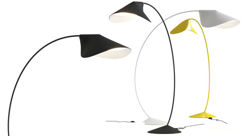 Elegant Floor Lamp casual contemporary by De Padova