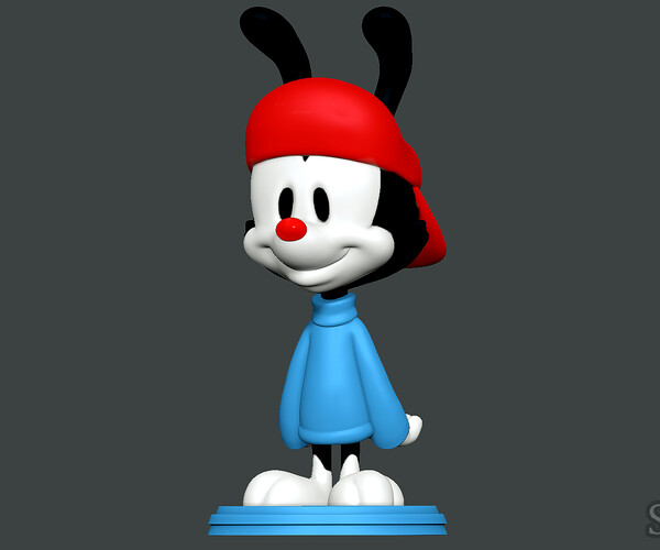 ArtStation - Wakko Warner - Animaniacs 3D Print Model | Resources