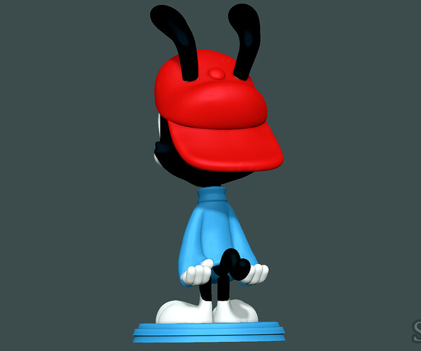 ArtStation - Wakko Warner - Animaniacs 3D Print Model | Resources