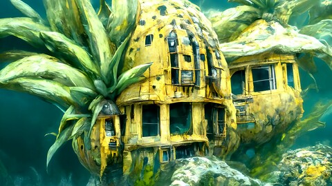 Pineapple under the Sea