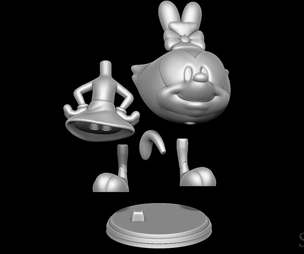 ArtStation - Yakko, Dot And Wakko - Animaniacs 3D Print Models | Resources