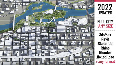 Spokane - 3D city model