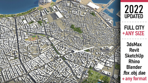 Casablanca - 3D city model