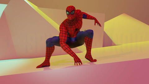 Spider-Man John Romita Jr 3D Model