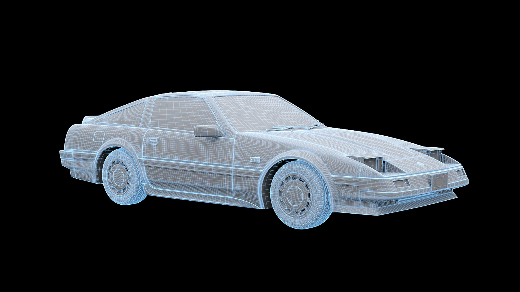 ArtStation - Nissan 300zx z31 1985 | Game Assets