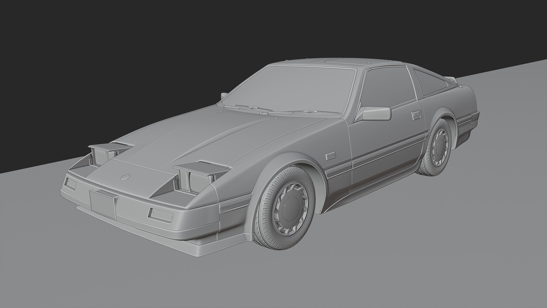 ArtStation - Nissan 300zx z31 1985 | Game Assets