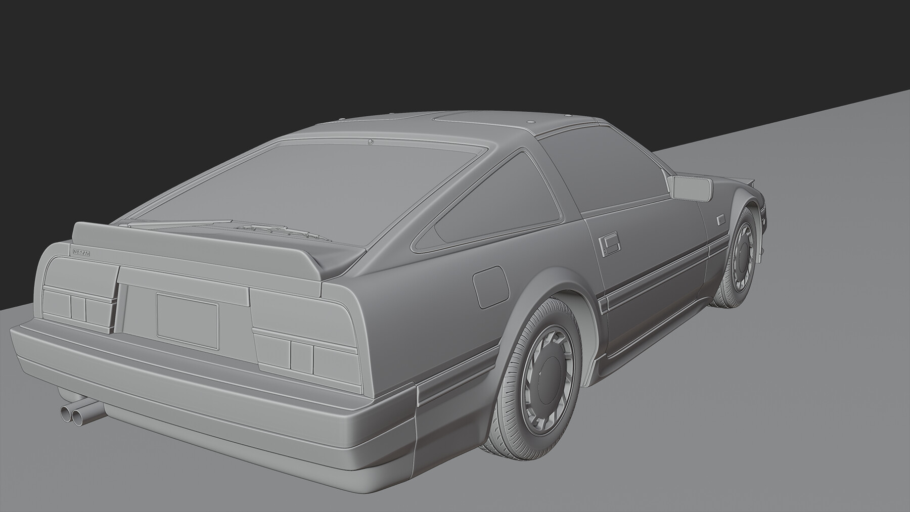 ArtStation Nissan 300zx z31 1985 Game Assets