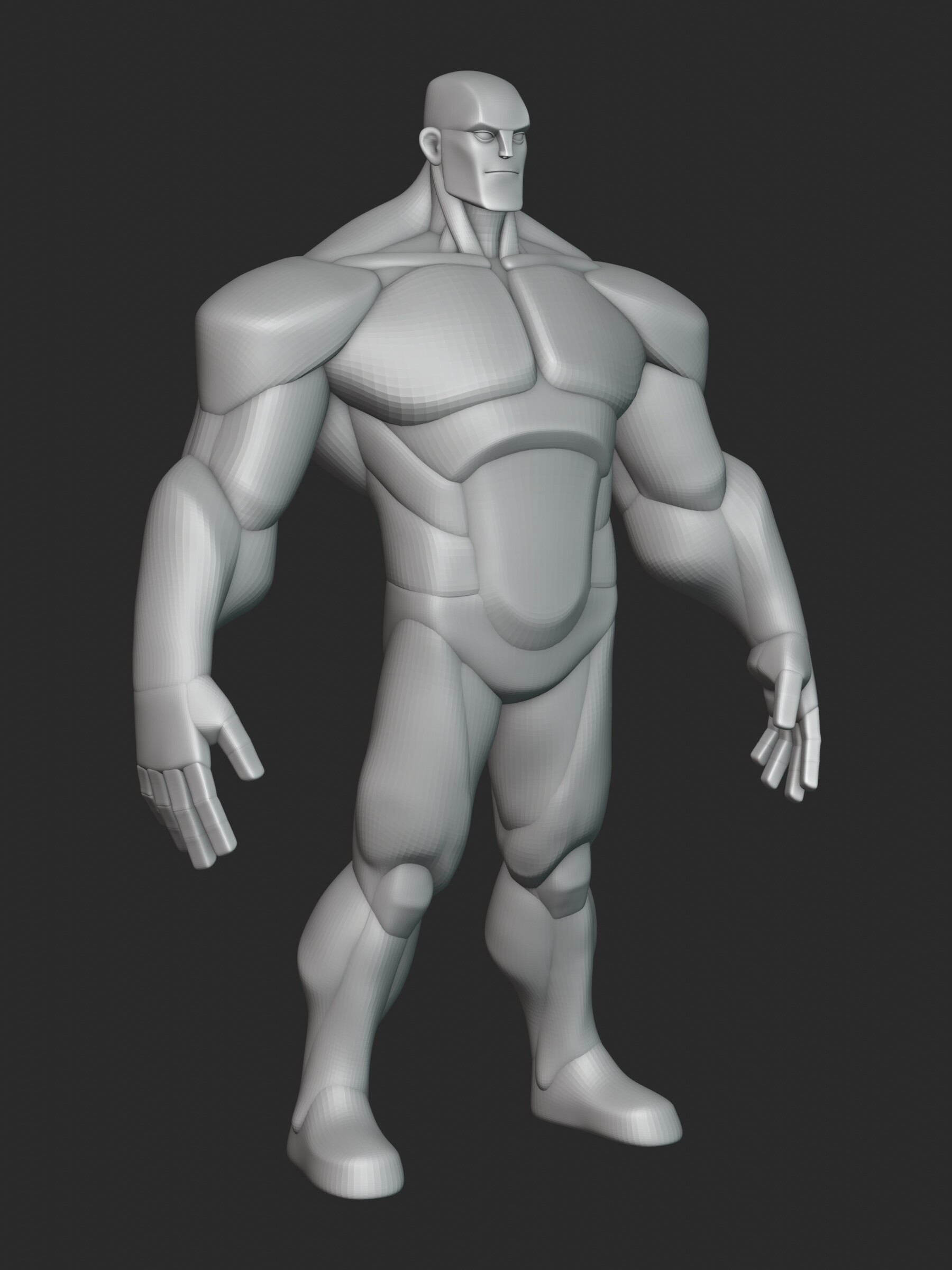 ArtStation - Infinity Hulk Character Anatomy Blockout | Resources