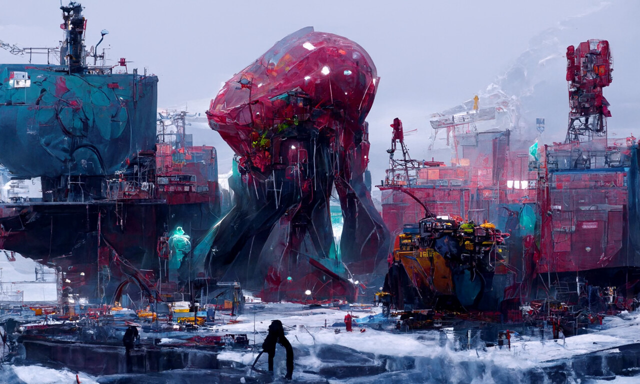 ArtStation - Factory of jellyfish | Artworks