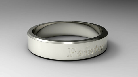 Painter Ring Silver