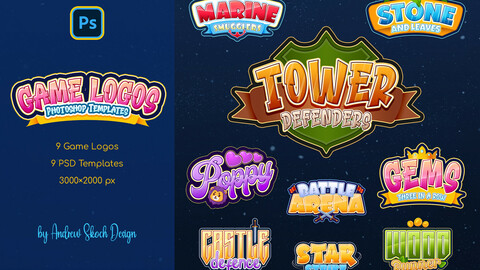 Game Logo Templates