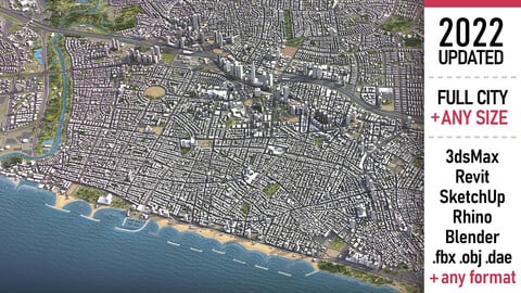 Tel Aviv - 3D city model