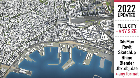Naples - Napoli - 3D city model