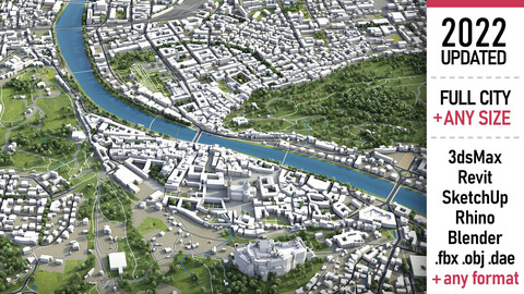 Salzburg - 3D city model