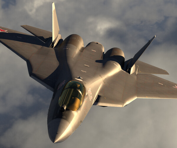 ArtStation - SU-57 Felon High Poly Model (Top Gun Maverick) | Resources