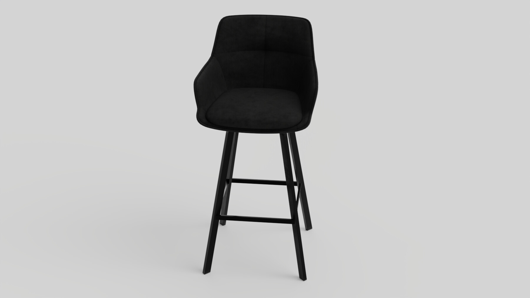 ArtStation Black Krystoffer Velvet Swivel Bar Stools Resources