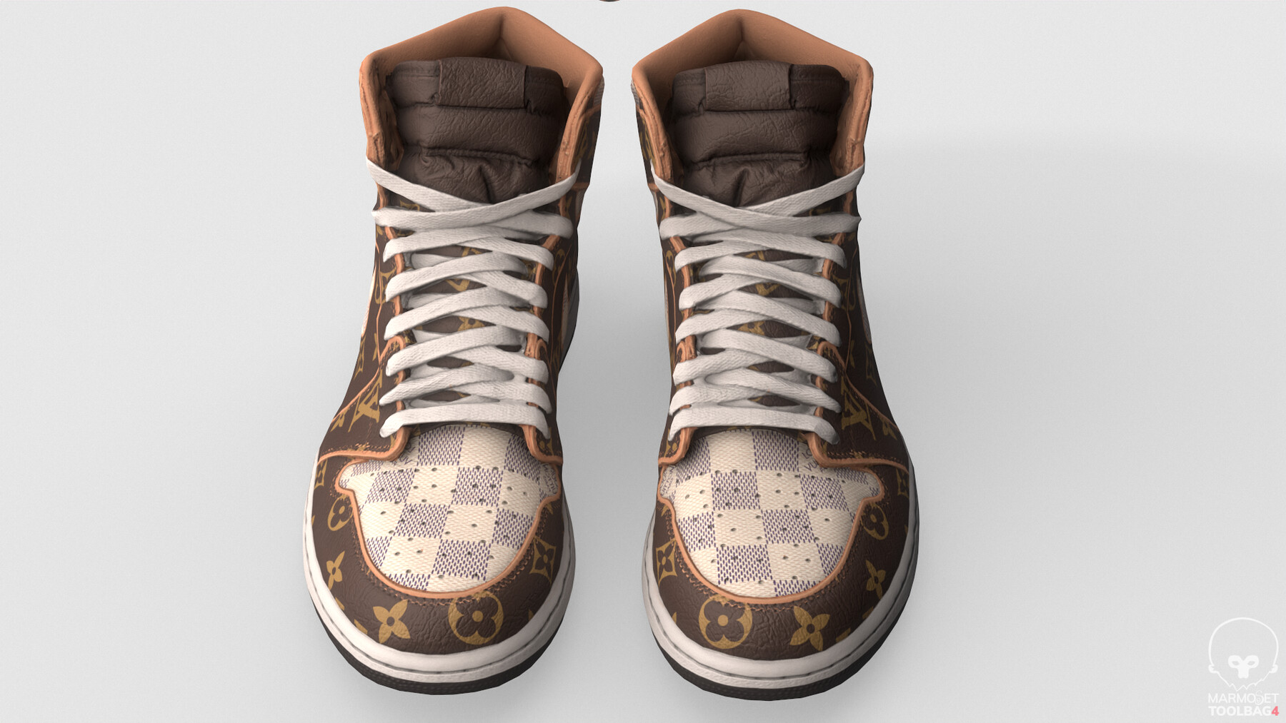 Custom Louis Vuitton x Air Jordan 1 Highs & Lows by The Shoe Surgeon 👀✨, By Nice Kicks