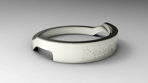Painter Ring Female Silver