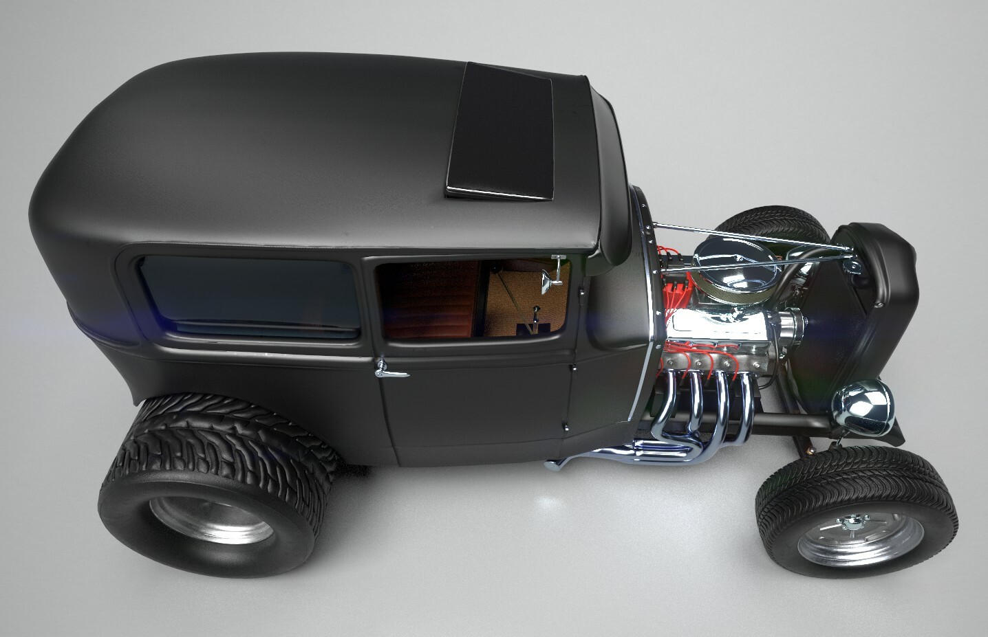 ArtStation - Street Hot Rod | Game Assets