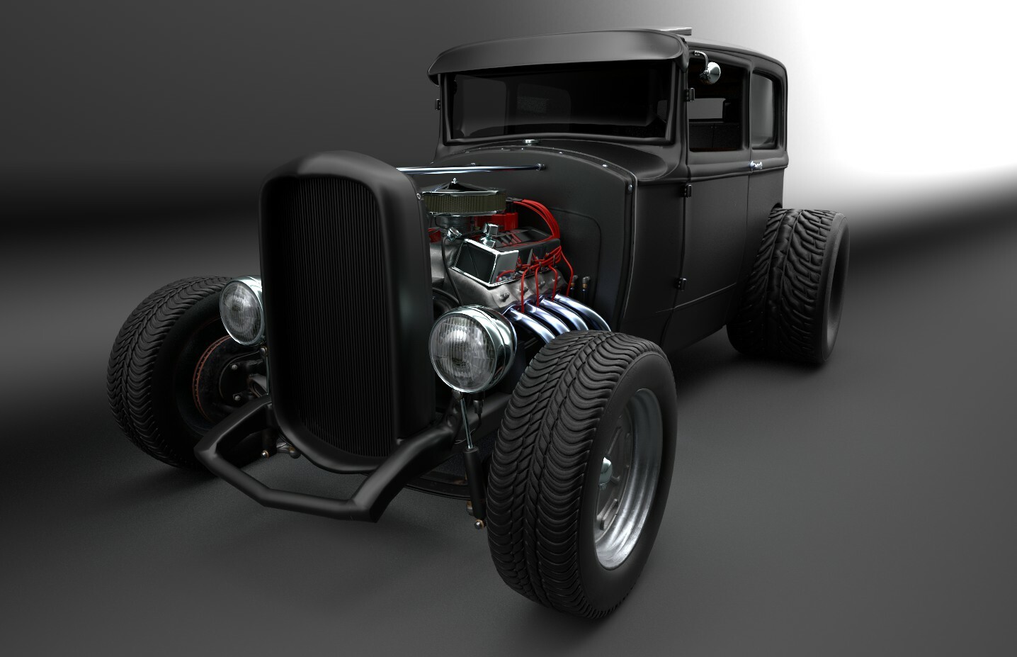 ArtStation - Street Hot Rod | Game Assets