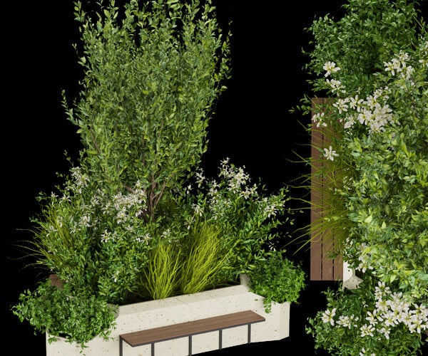 ArtStation - Collection plant vol 251- Urban - environment - Outdoor ...