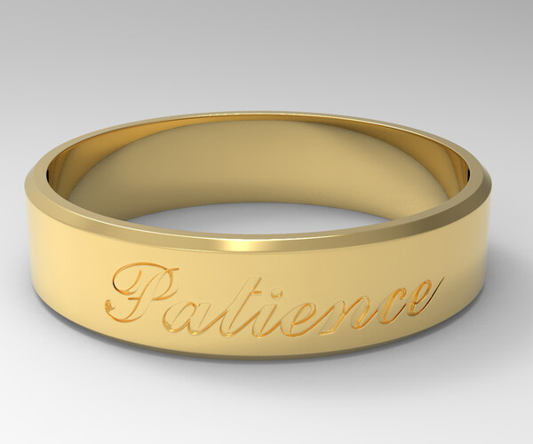 ArtStation - Patience Ring Gold | Resources