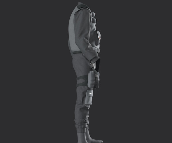 ArtStation - Male Outfit OBJ Mtl FBX ZPRJ | Game Assets