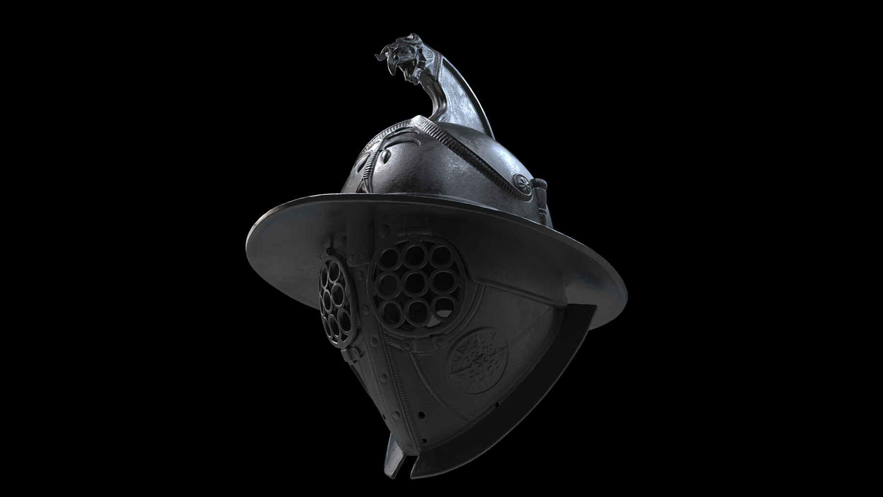 ArtStation - Gladiator helmet - Thraex | Resources