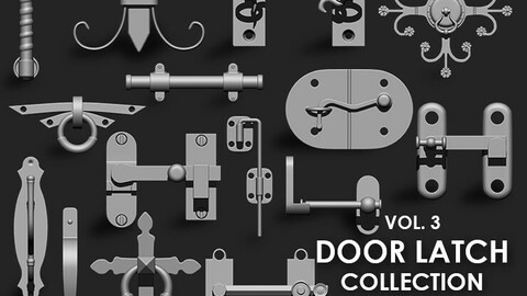 Door Latch IMM Brush Pack 15 in One vol. 3