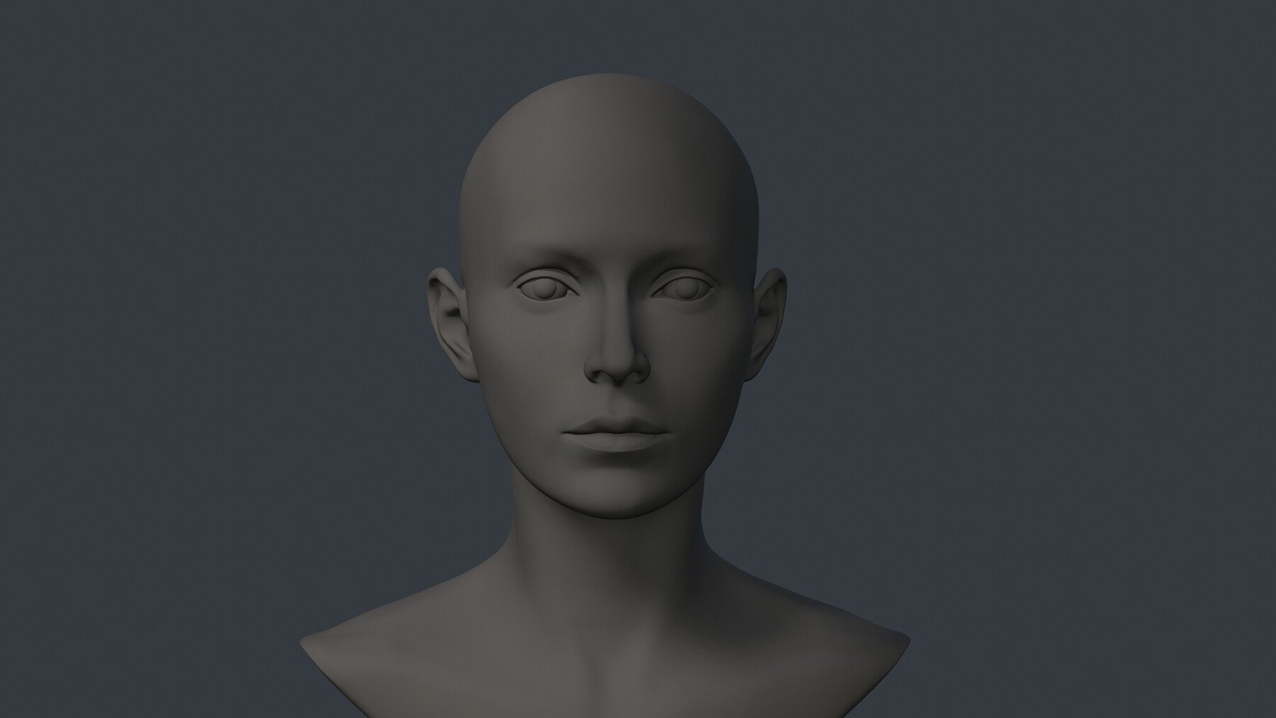 ArtStation - Female Head Basemesh | Resources