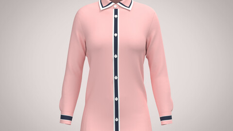 Ladies Pink Shirt