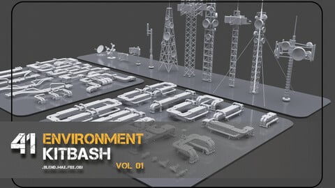 41 environment kitbash vol 01