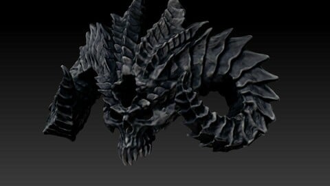 Diablo-Skull 3D Scan
