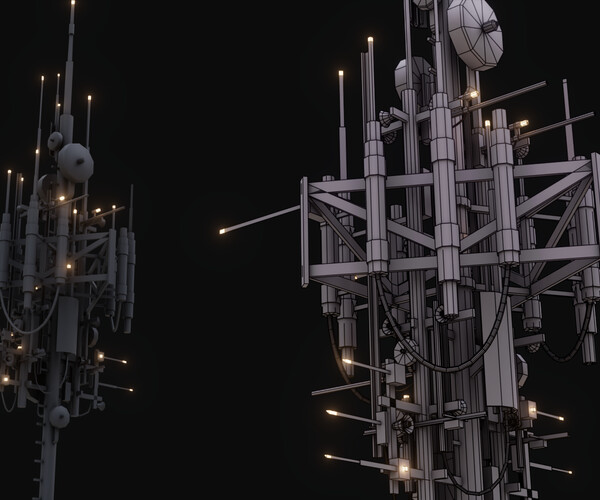 ArtStation - Antenna tower | Resources