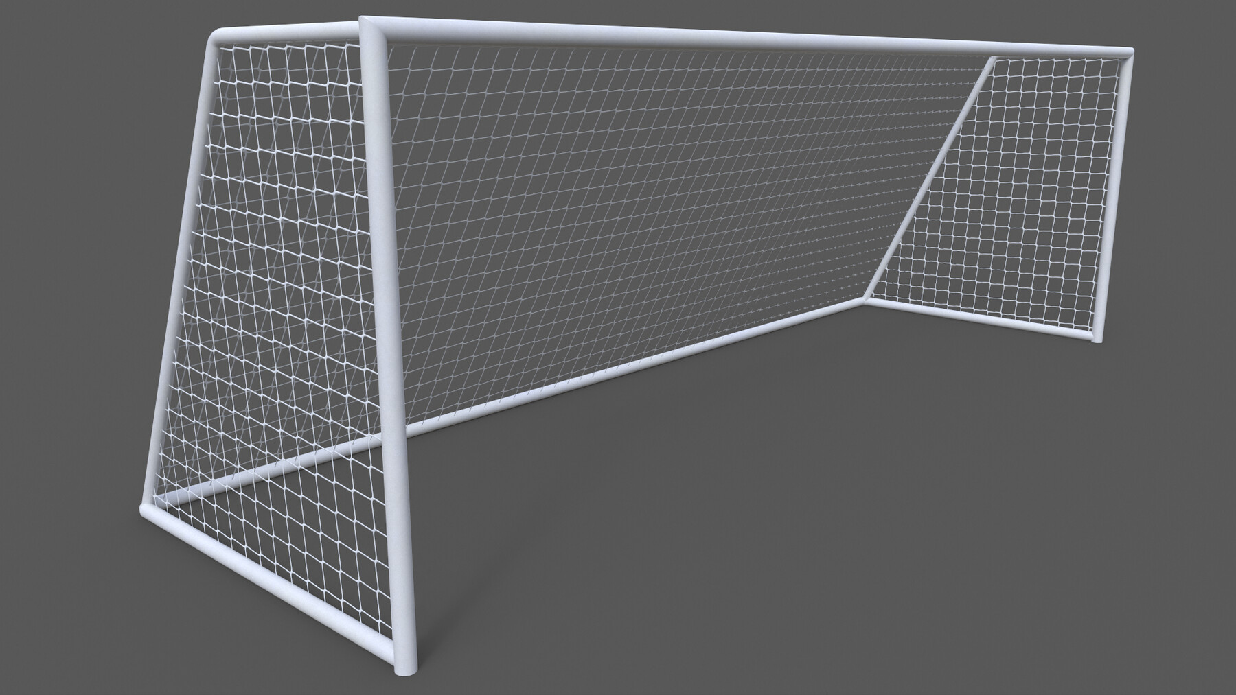 ArtStation - PBR Soccer Football Goal Post D | Game Assets