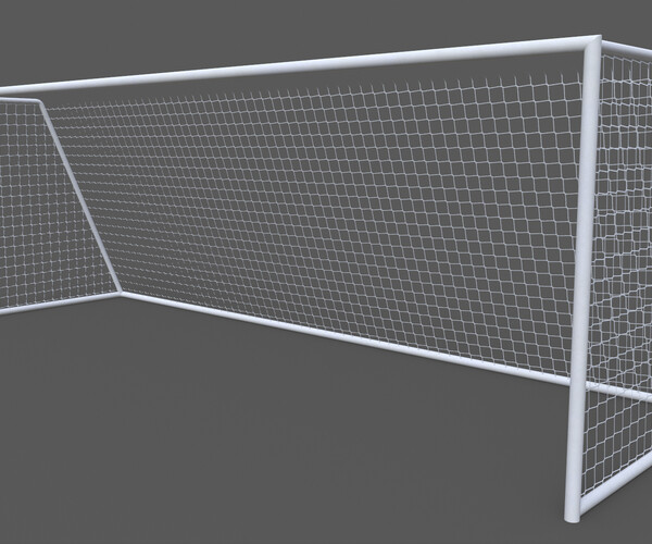 ArtStation - PBR Soccer Football Goal Post E | Game Assets